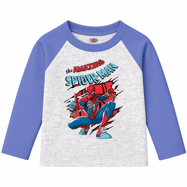 The Amazing Spider-Man (Ragnal Sleeve Shirt)