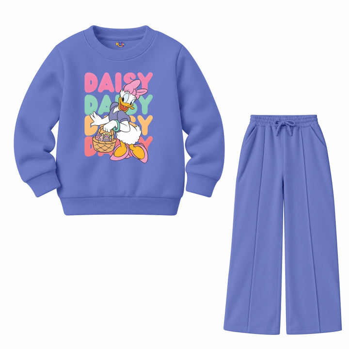Daisy Little Girls Retro Duck (Fleece Pair)
