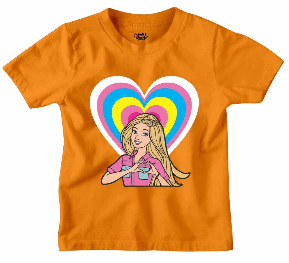 BARBIE HEART  T-SHIRT