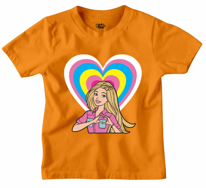 BARBIE HEART  T-SHIRT