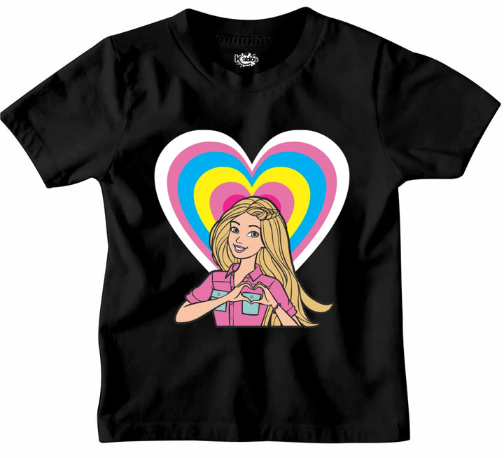 BARBIE HEART  T-SHIRT
