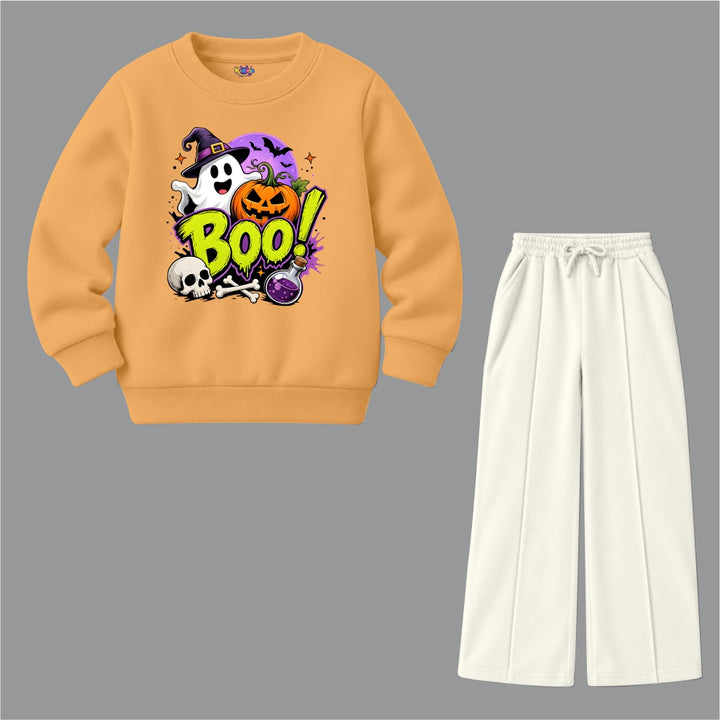 Boo Ghost Halloween (Fleece Pair)