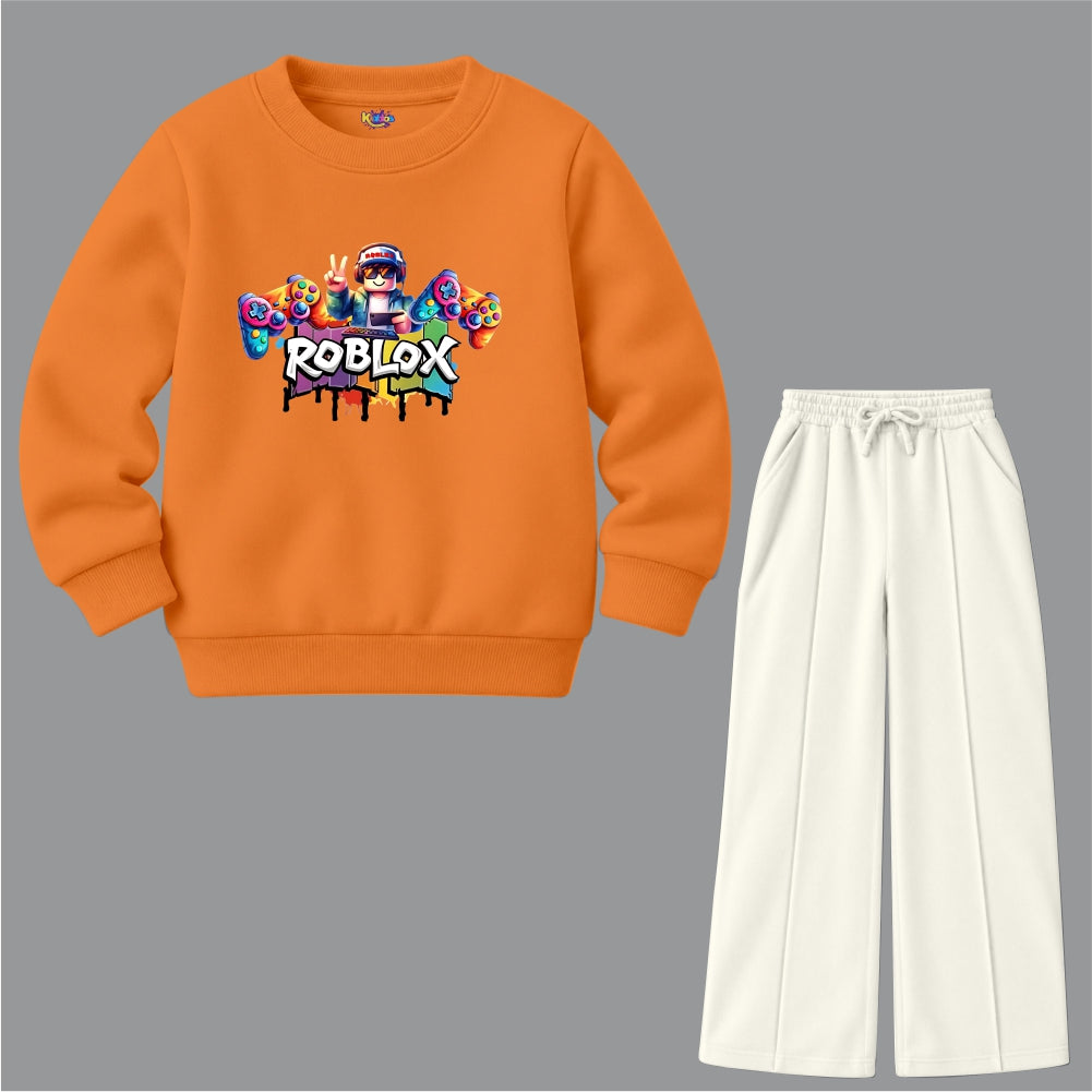 Roblox Noob with Game Controllers (Fleece Pair)