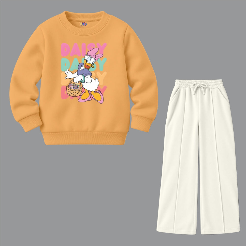 Daisy Little Girls Retro Duck (Fleece Pair)