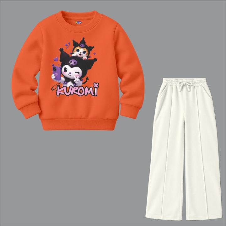 Kuromi Selfie - Sanrio Girls (Fleece Pair)