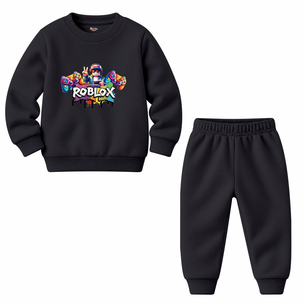 Roblox Noob with Game Controllers (Fleece Pair)