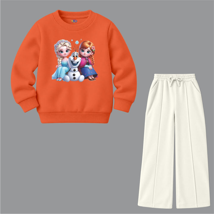 Frozen Elsa Anna Olaf (Fleece Pair)