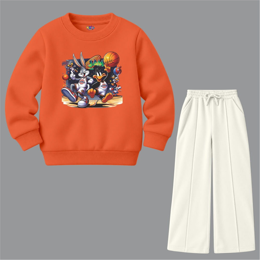 Bugs Bunny and Deffey Duck (Fleece Pair)