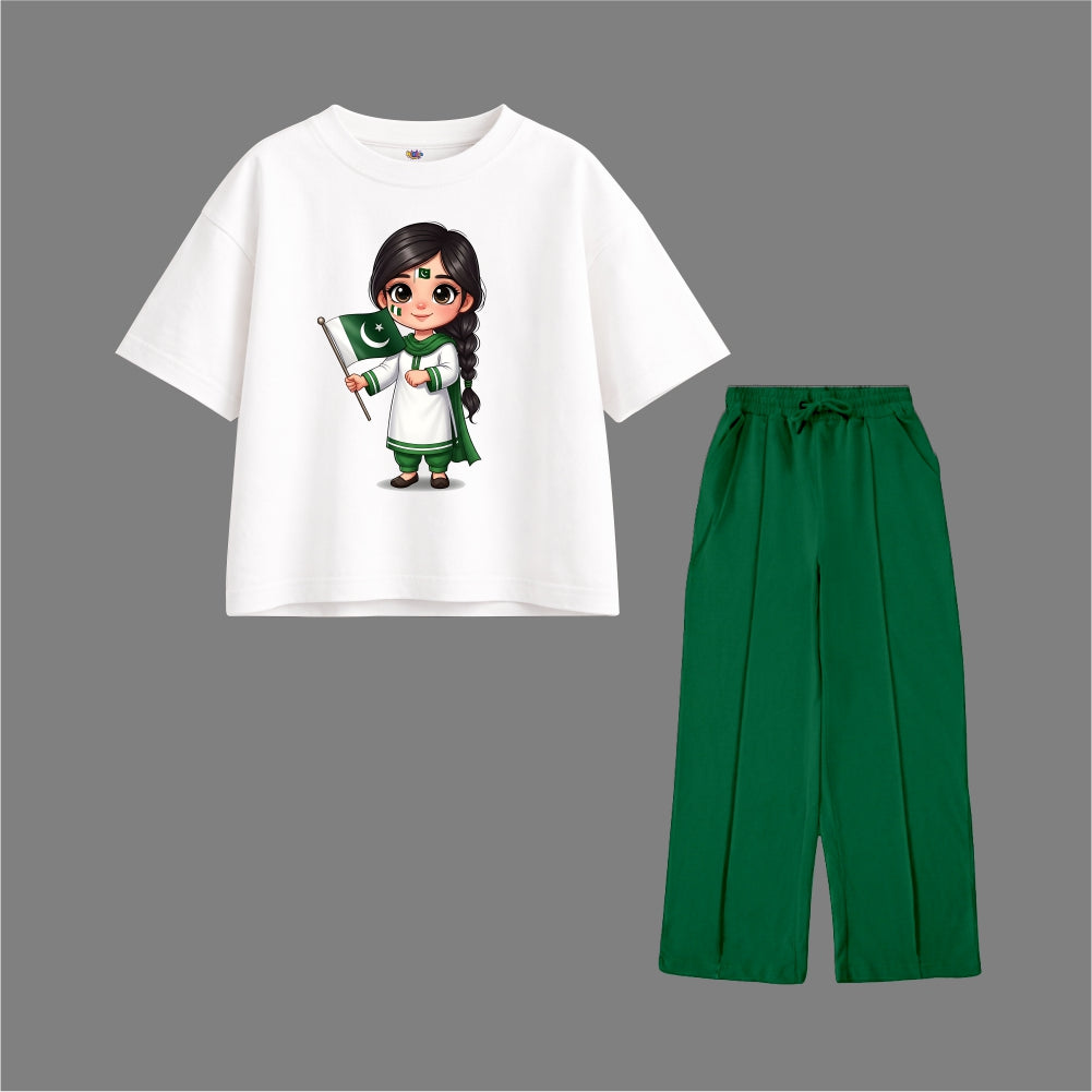 14 AUGUST STYLISH PAKISTANI GIRL Oversized Tracksuit