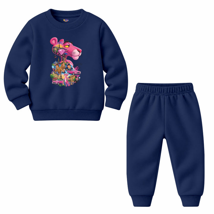 The Pink Panther with Paris diamond(Fleece Pair)