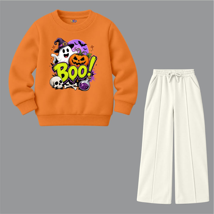 Boo Ghost Halloween (Fleece Pair)