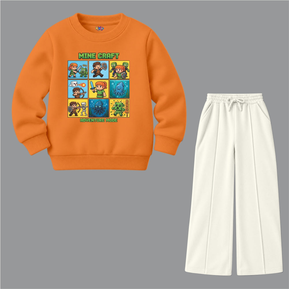 Boys Pixel Adventure (Fleece Pair)