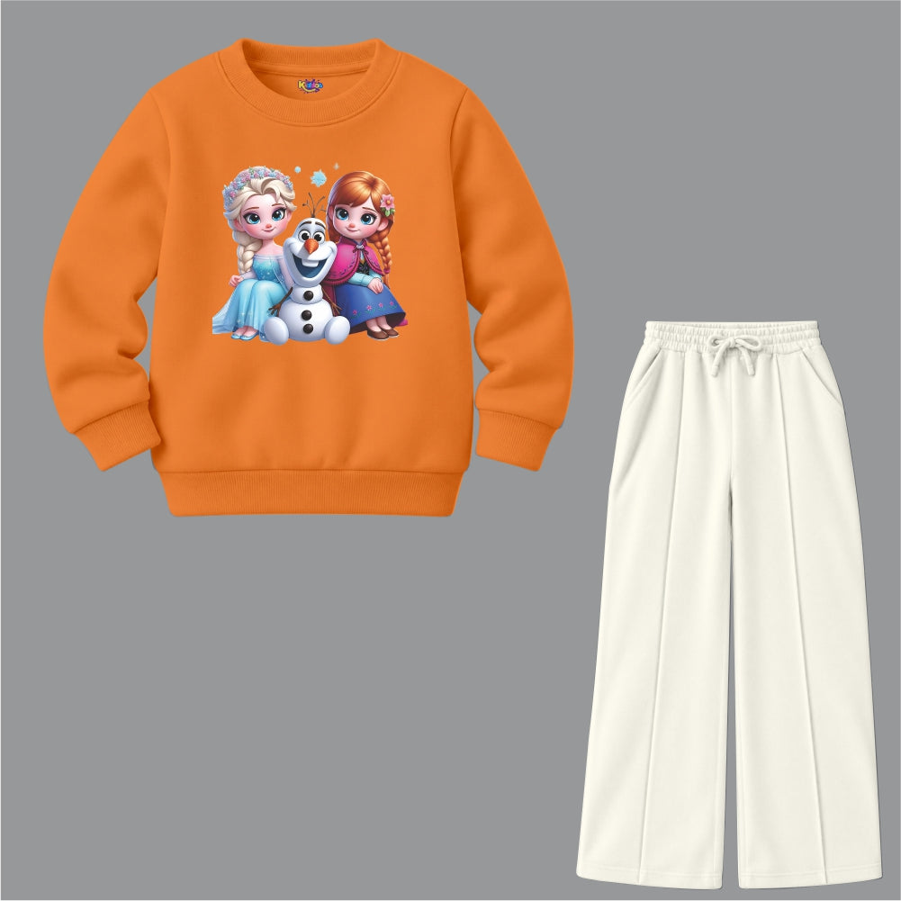 Frozen Elsa Anna Olaf (Fleece Pair)