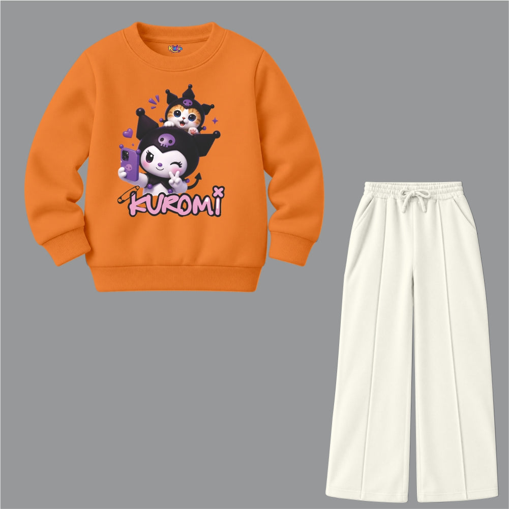 Kuromi Selfie - Sanrio Girls (Fleece Pair)