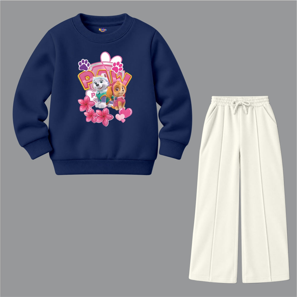 PAW PATROL FLOWERS (Fleece Pair)