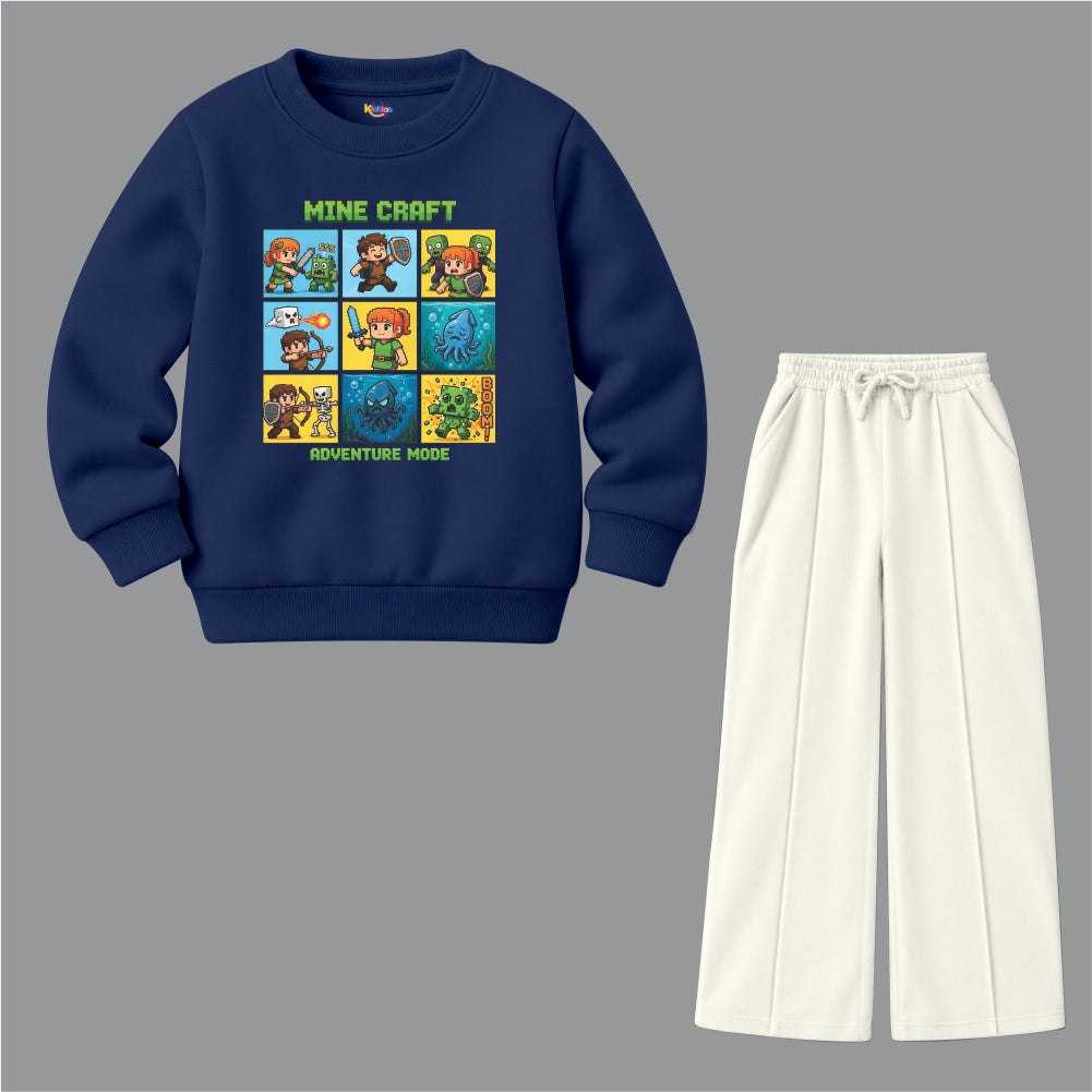 Boys Pixel Adventure (Fleece Pair)