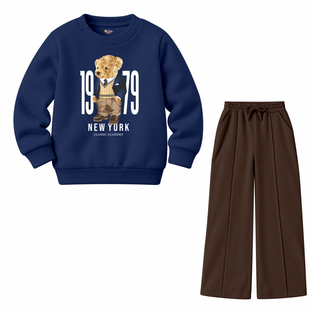 Polo Bear New York Design (Fleece Pair)
