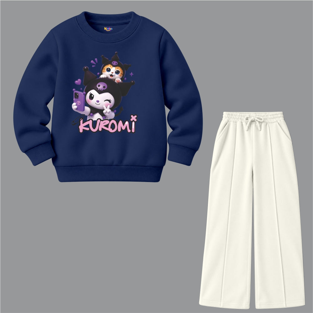 Kuromi Selfie - Sanrio Girls (Fleece Pair)