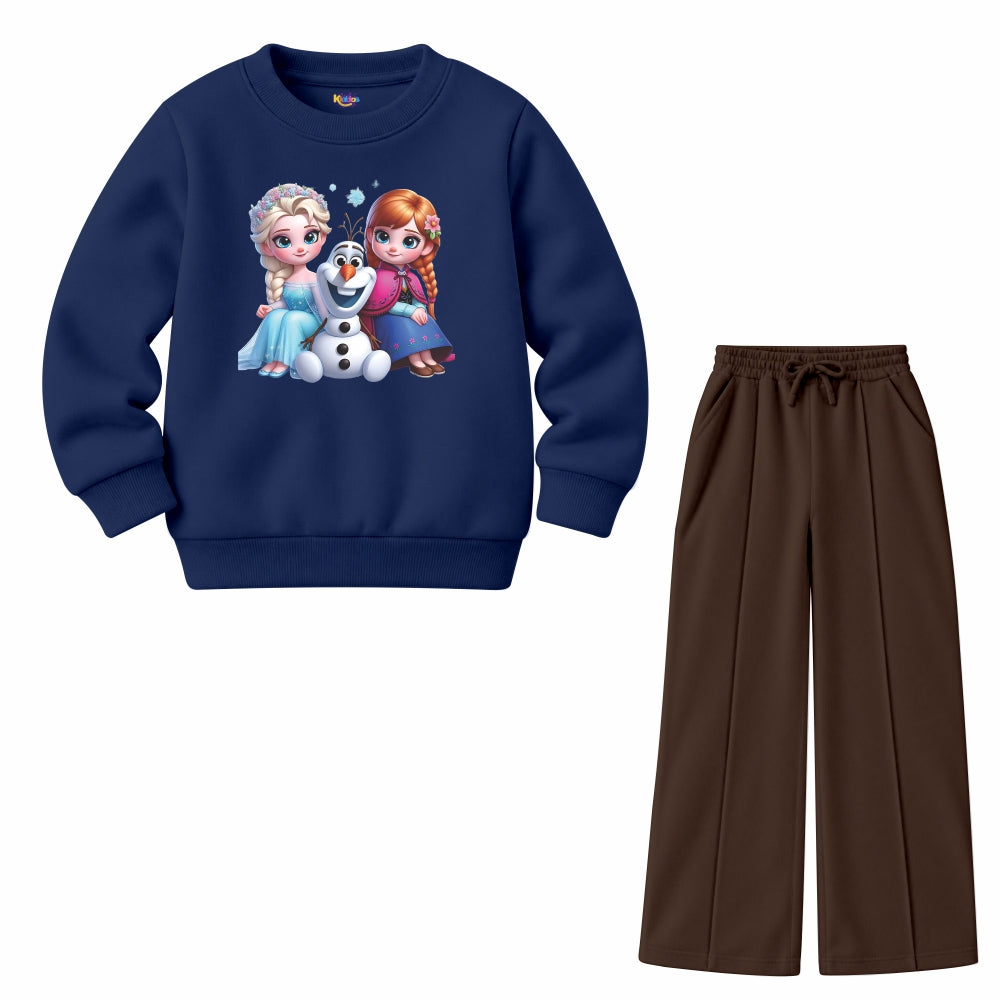 Frozen Elsa Anna Olaf (Fleece Pair)