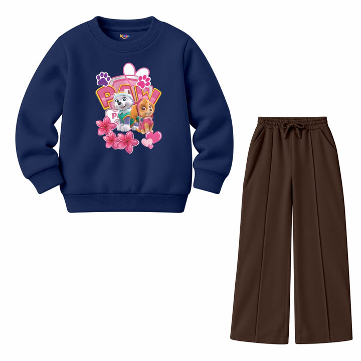 PAW PATROL FLOWERS (Fleece Pair)