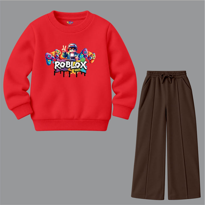 Roblox Noob with Game Controllers (Fleece Pair)