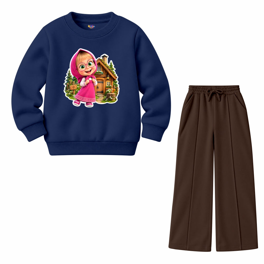 Masha Cartoon (Fleece Pair)