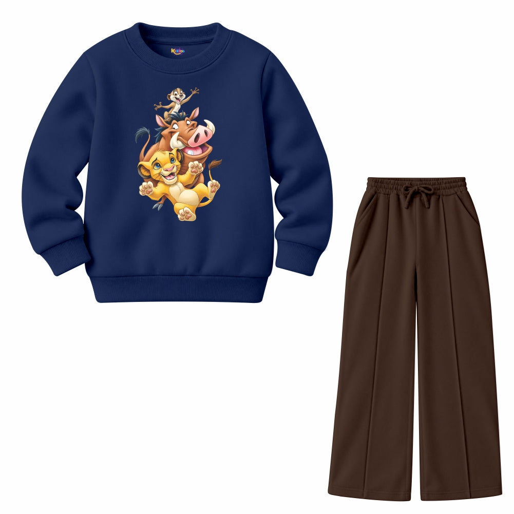Lion King - Simba, Timon & Pumbaa (Fleece Pair)