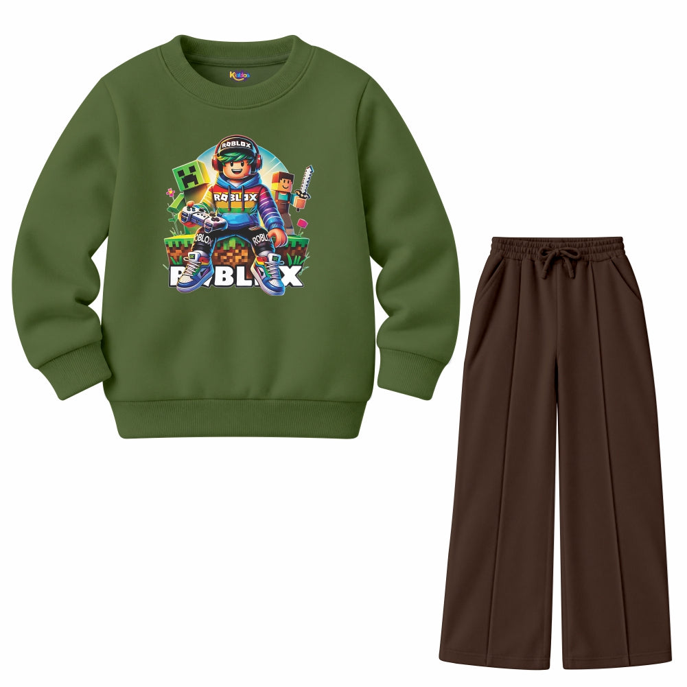 Roblox Minecraft Gamer (Fleece Pair)