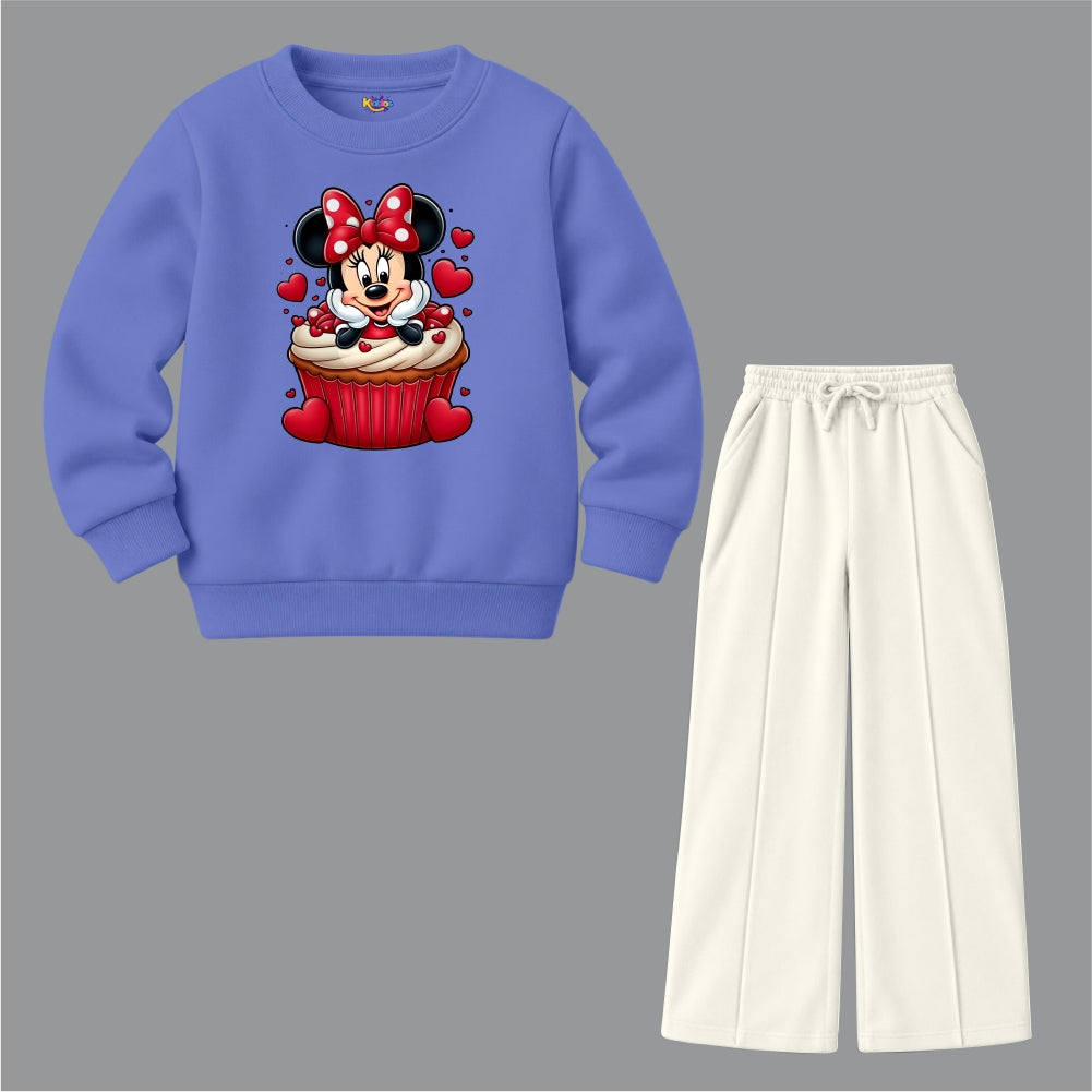 Mickey Heart Cup Cake (Fleece Pair)