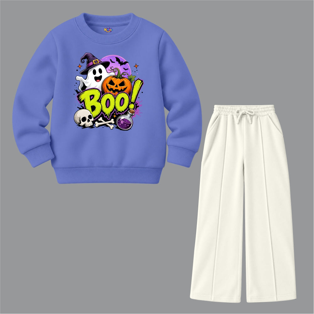 Boo Ghost Halloween (Fleece Pair)