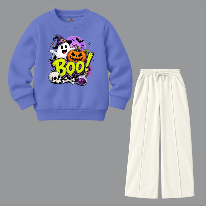Boo Ghost Halloween (Fleece Pair)
