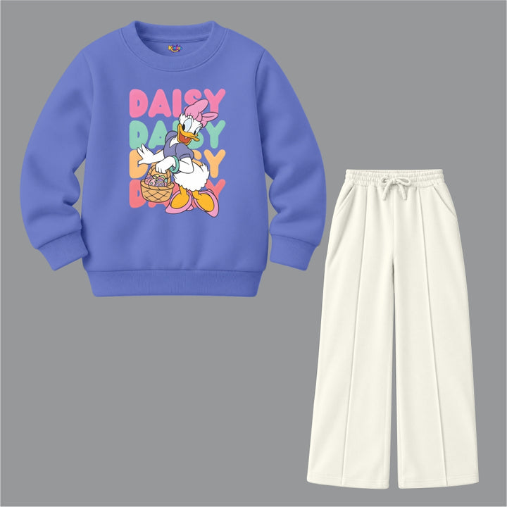 Daisy Little Girls Retro Duck (Fleece Pair)
