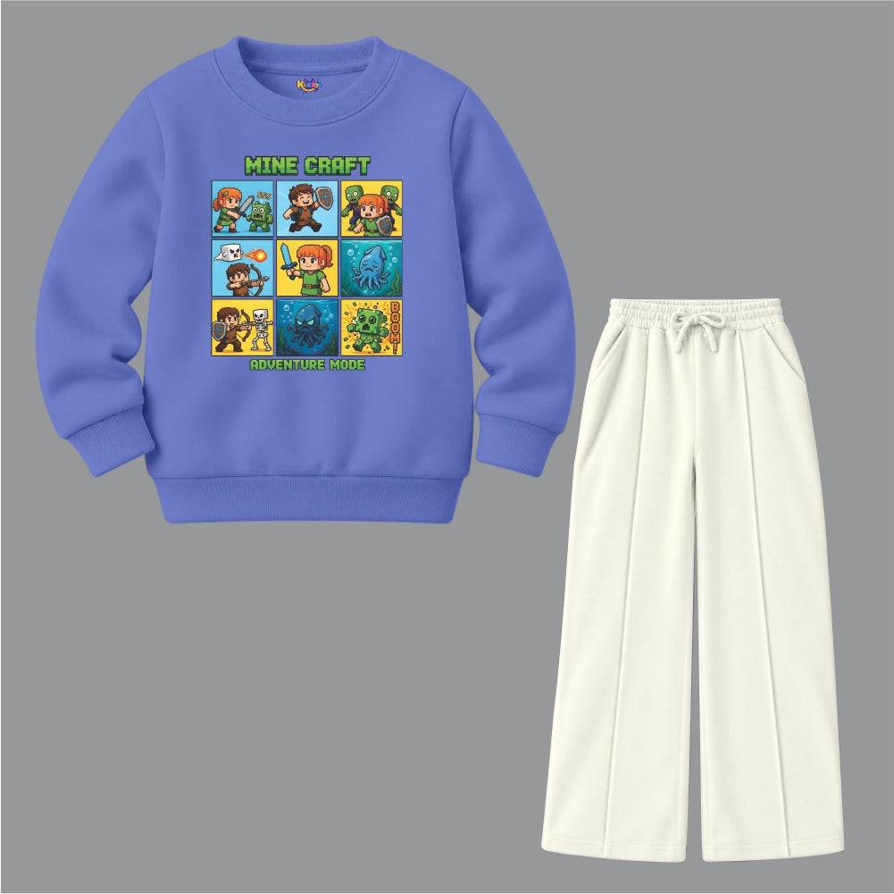Boys Pixel Adventure (Fleece Pair)