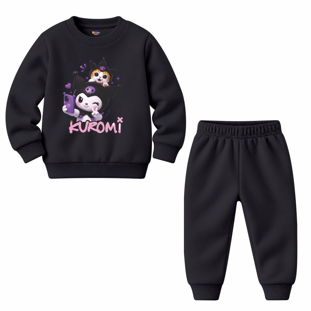 Kuromi Selfie - Sanrio Girls (Fleece Pair)