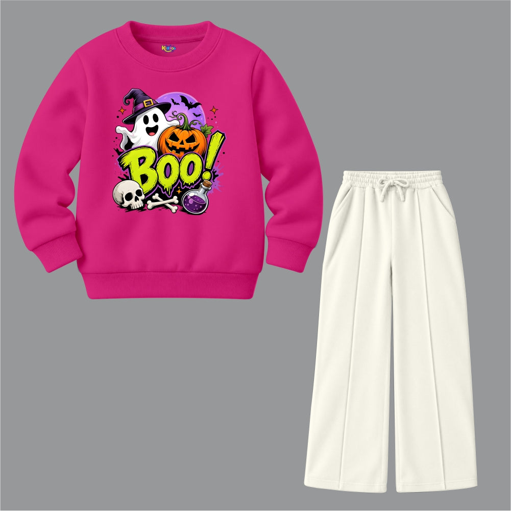 Boo Ghost Halloween (Fleece Pair)