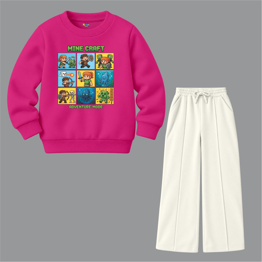 Boys Pixel Adventure (Fleece Pair)