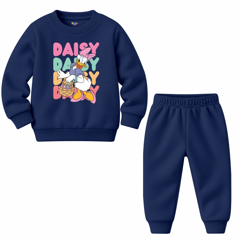Daisy Little Girls Retro Duck (Fleece Pair)