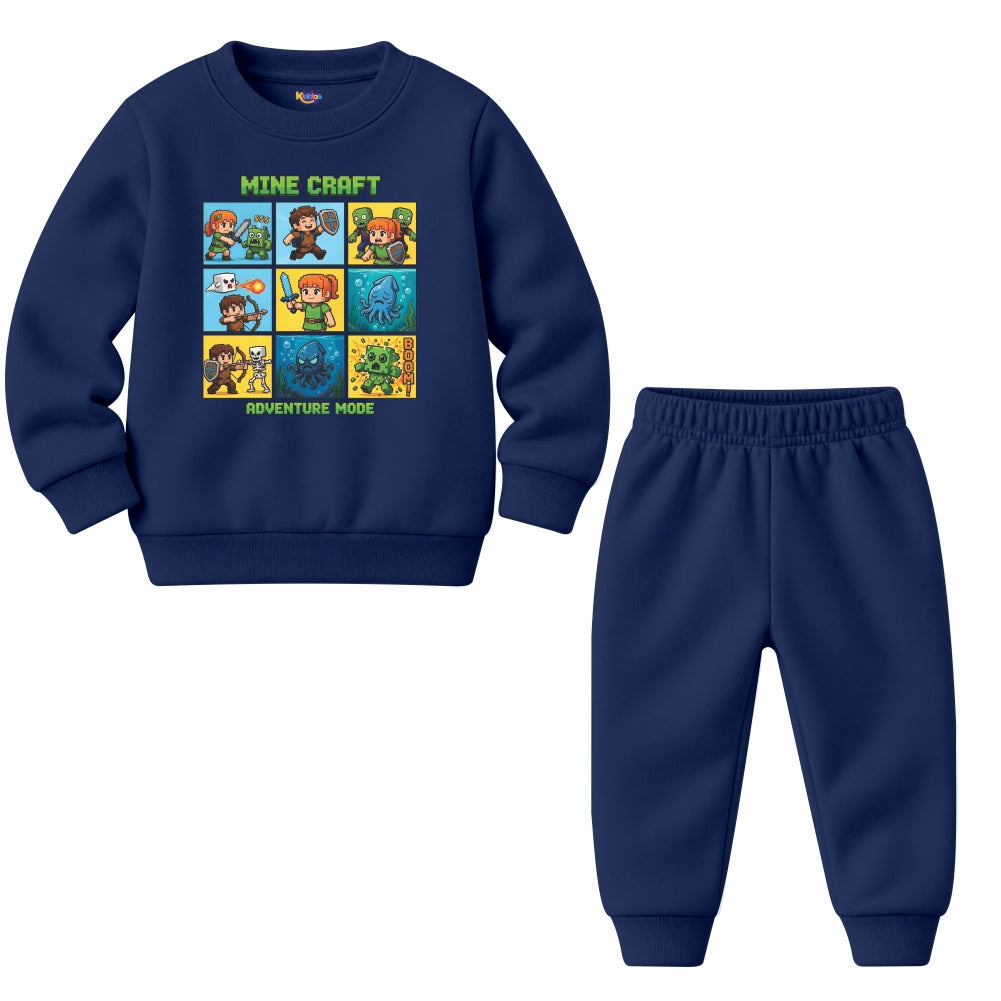 Boys Pixel Adventure (Fleece Pair)