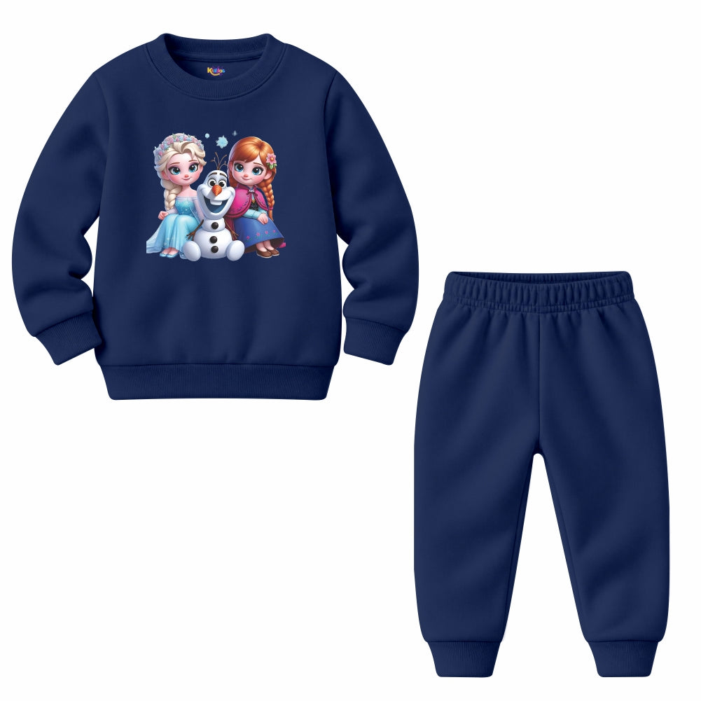 Frozen Elsa Anna Olaf (Fleece Pair)