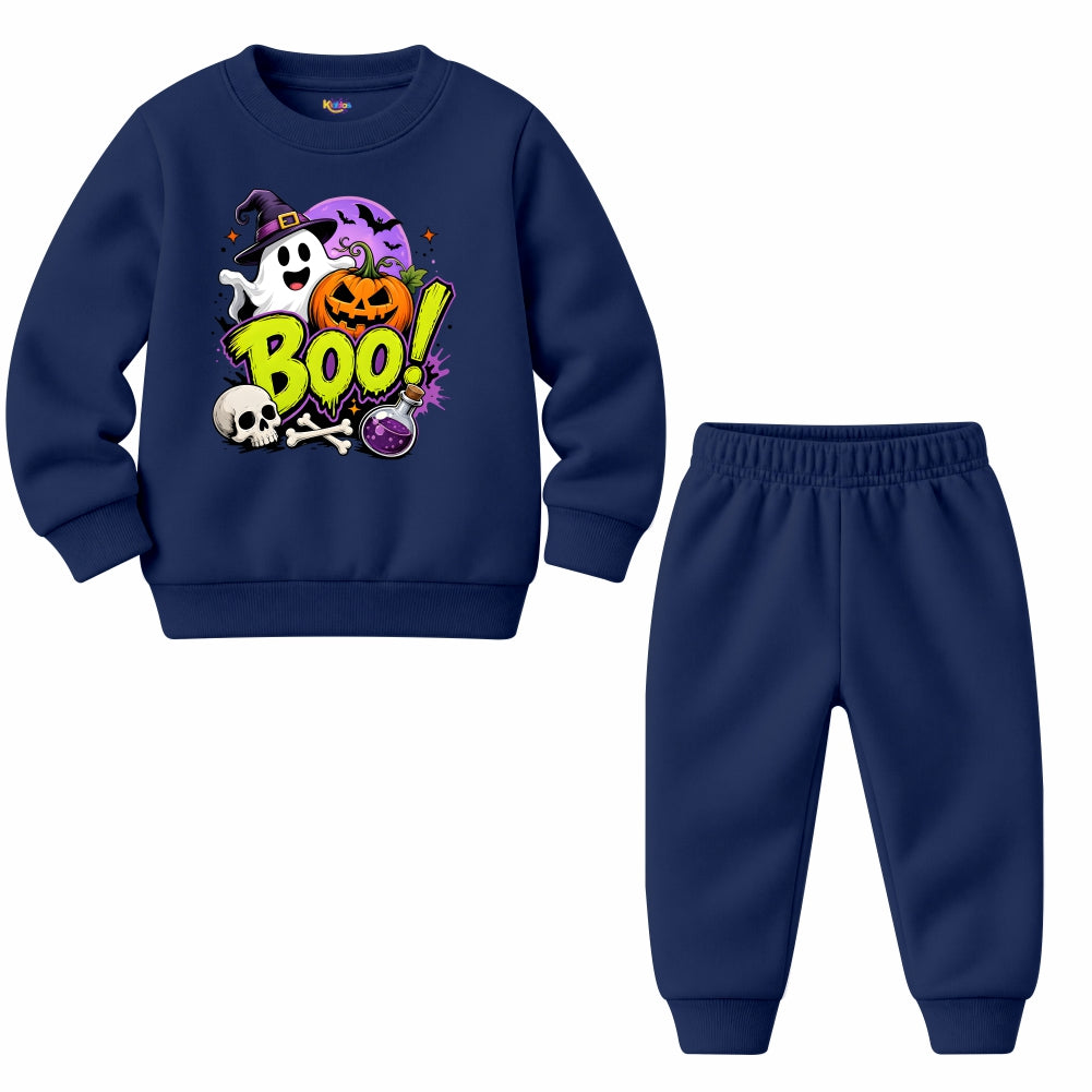 Boo Ghost Halloween (Fleece Pair)