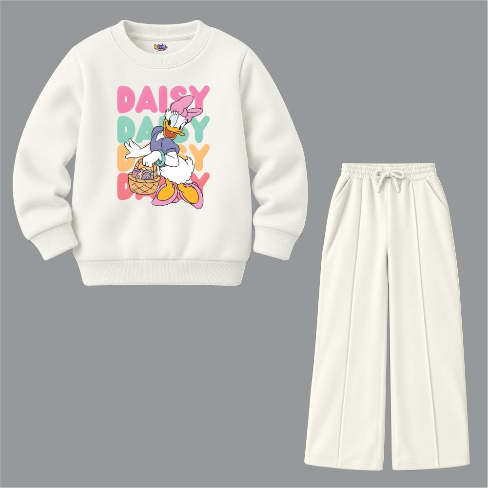 Daisy Little Girls Retro Duck (Fleece Pair)