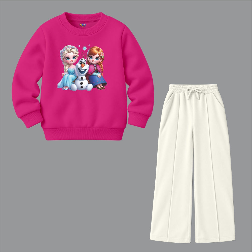 Frozen Elsa Anna Olaf (Fleece Pair)