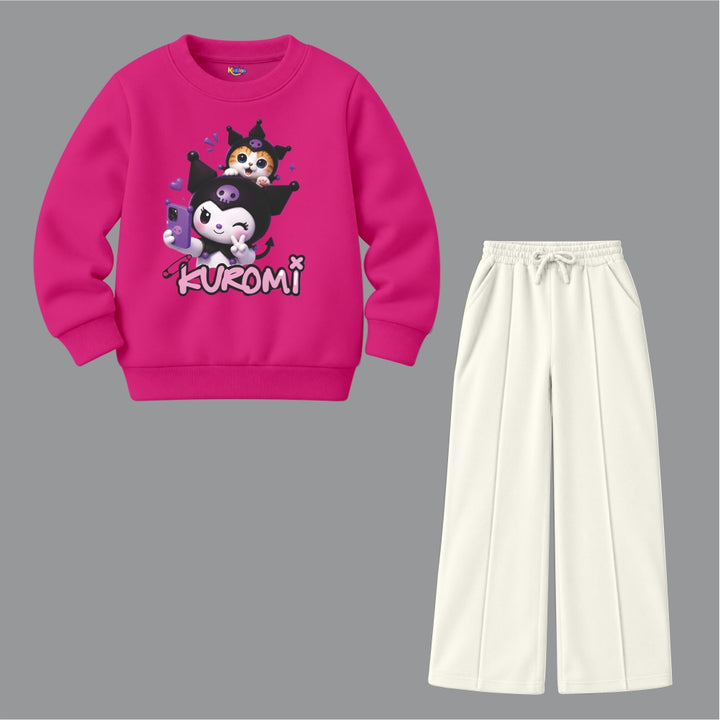 Kuromi Selfie - Sanrio Girls (Fleece Pair)