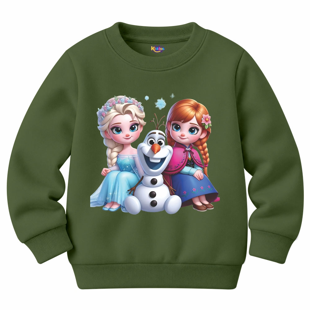 SNOW WHITE Sweat Shirt for Winter