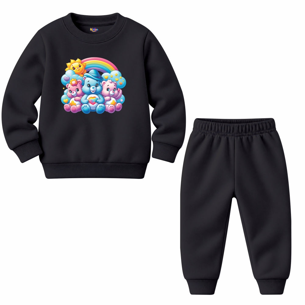 Girls Rainbow Bears (Fleece Pair)