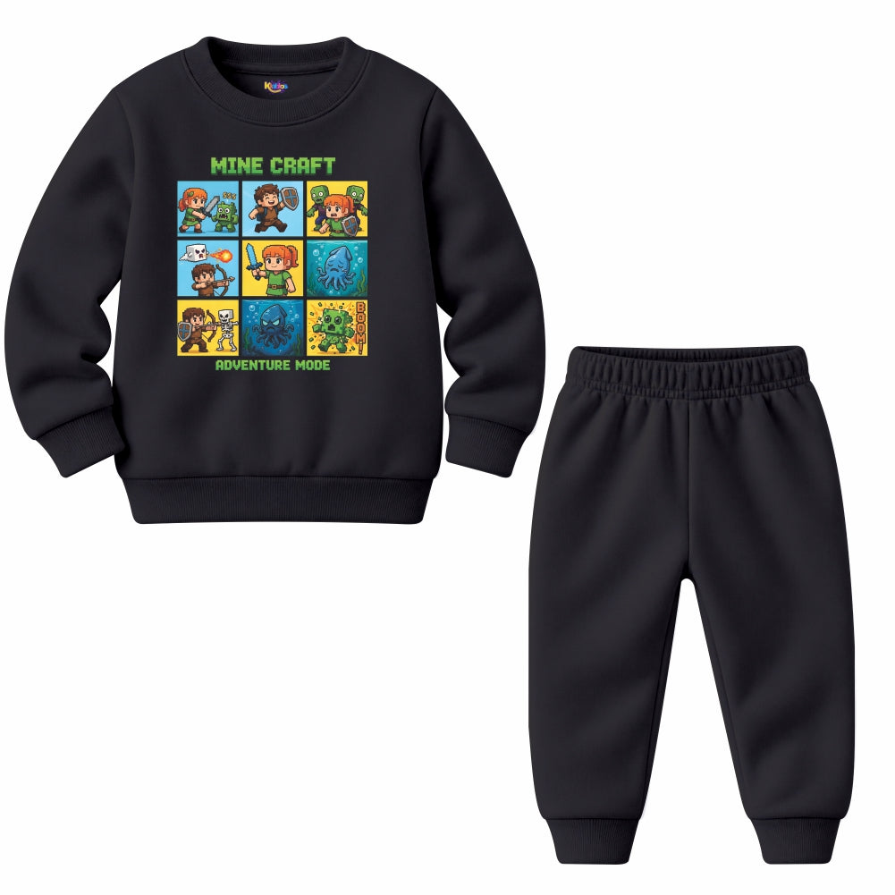 Boys Pixel Adventure (Fleece Pair)