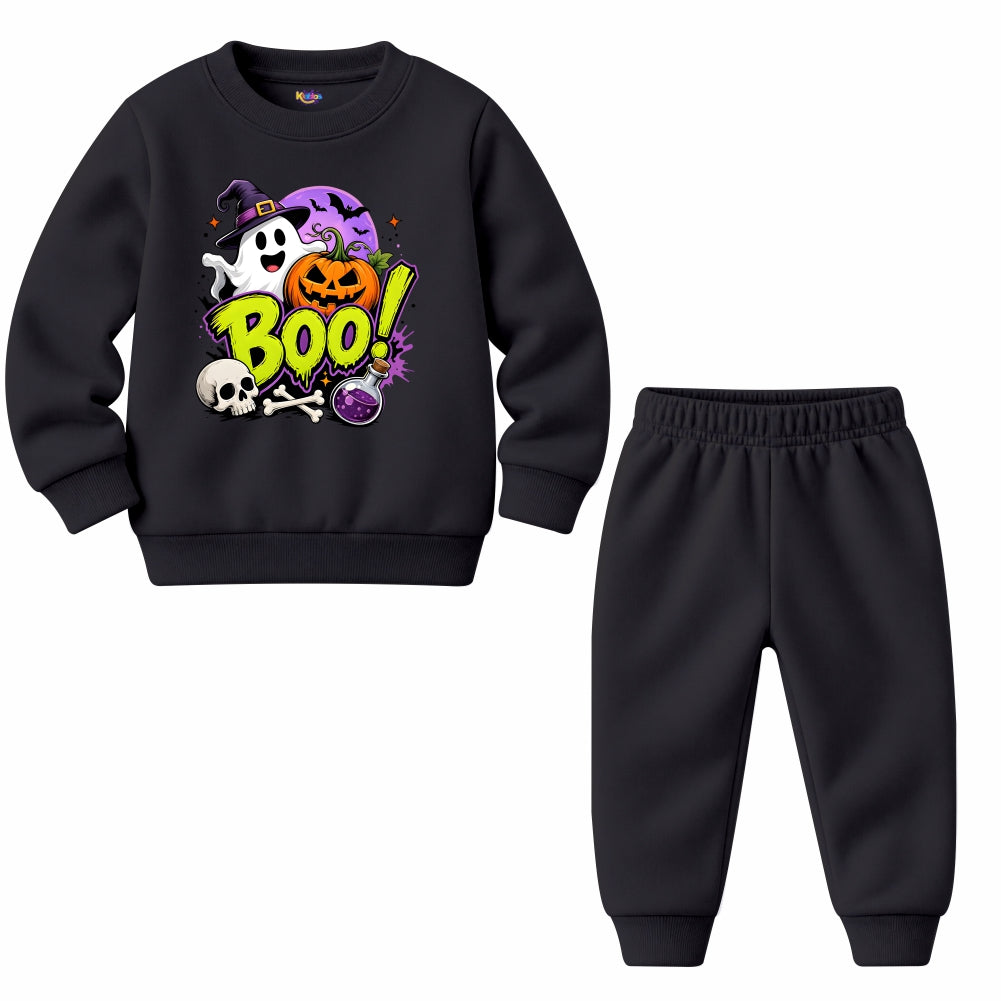 Boo Ghost Halloween (Fleece Pair)