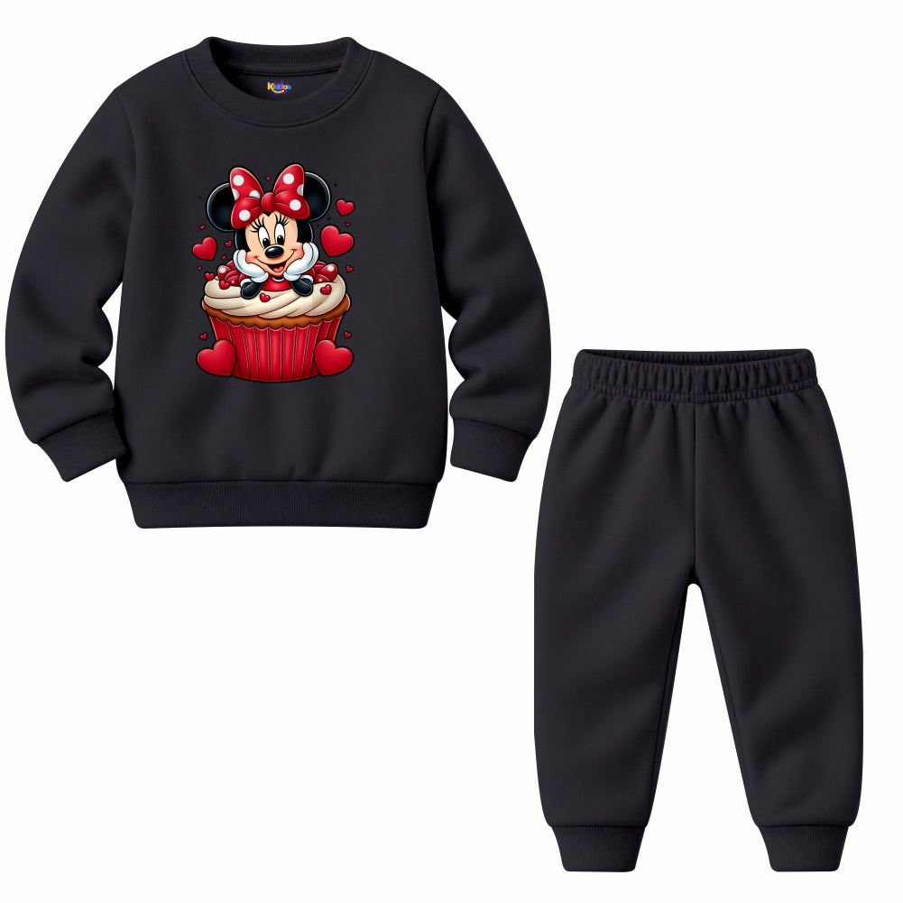 Mickey Heart Cup Cake (Fleece Pair)
