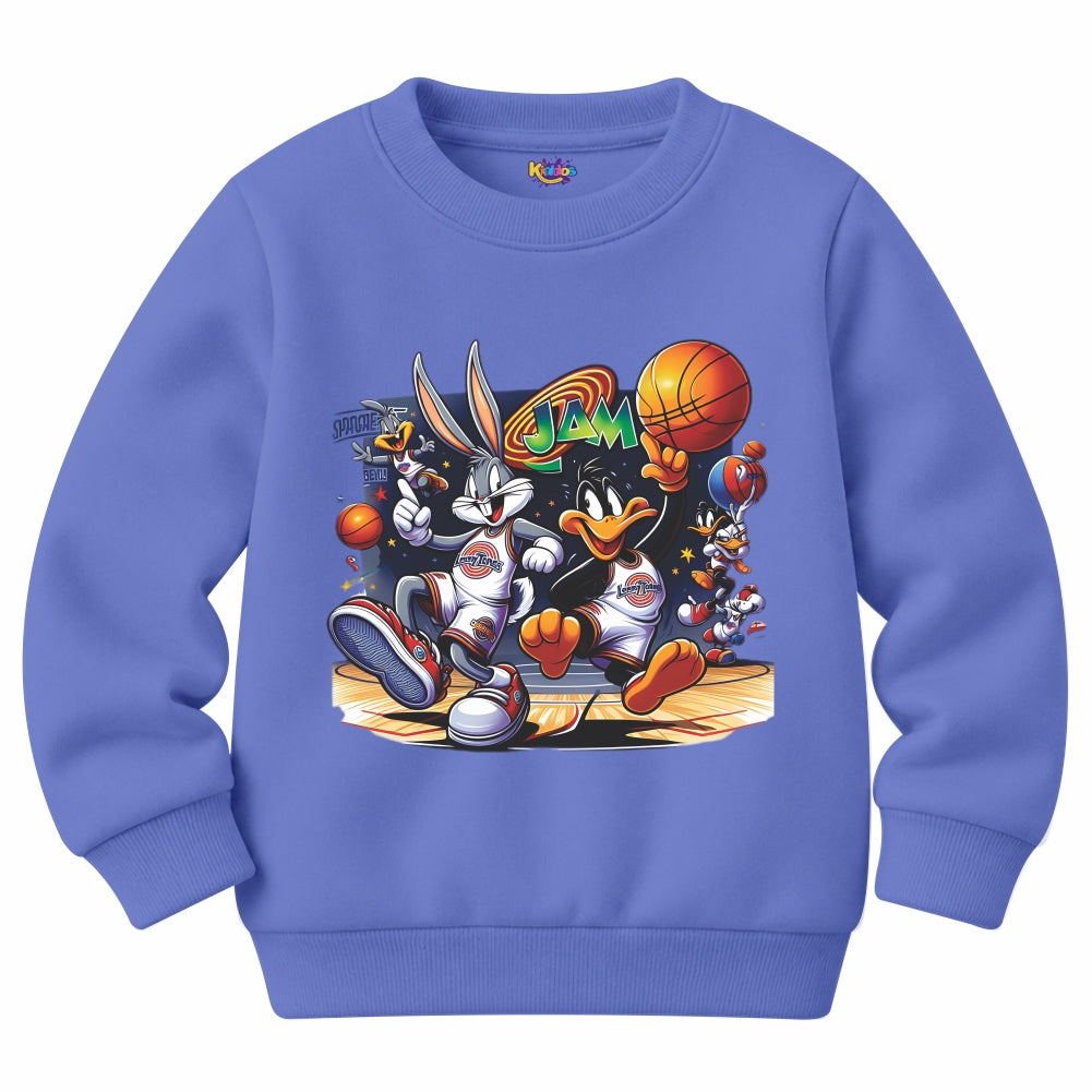 BUGS BUNNY WITH DAFFY DUCK Sweat Shirt for Winter