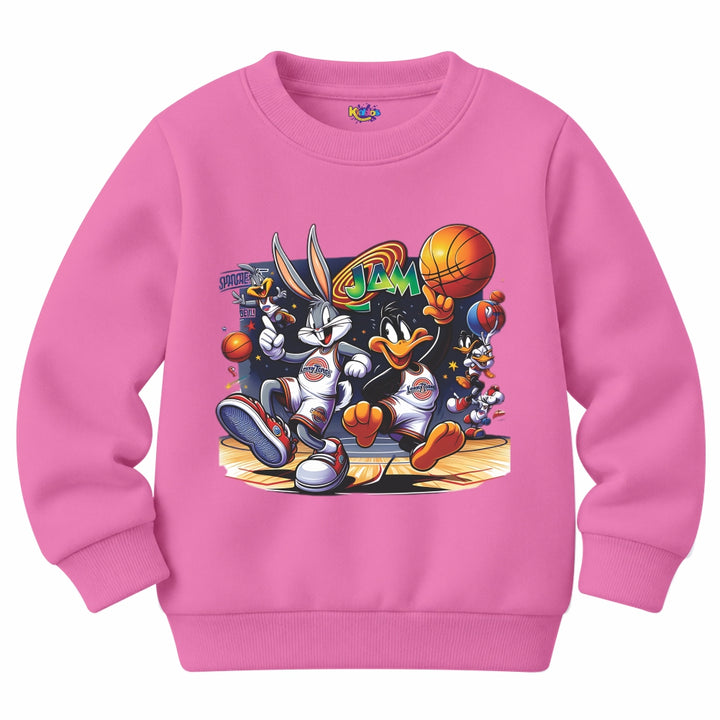 BUGS BUNNY WITH DAFFY DUCK Sweat Shirt for Winter